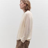 O by Jan-Jan Van Essche Long Sleeve Mesh Tee, Kinari