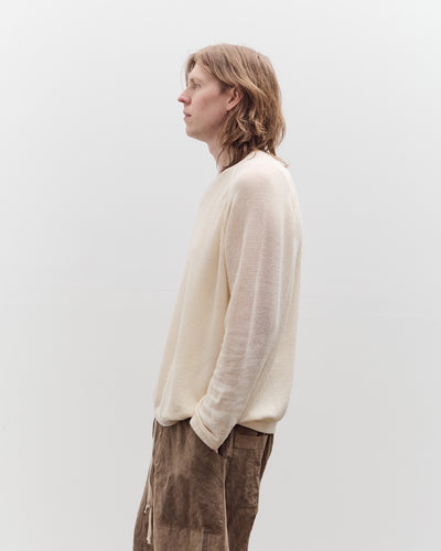 O by Jan-Jan Van Essche Long Sleeve Mesh Tee, Kinari