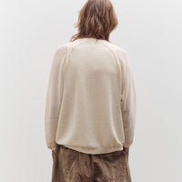 O by Jan-Jan Van Essche Long Sleeve Mesh Tee, Kinari