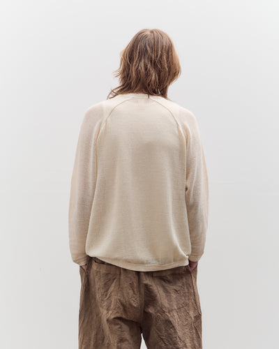 O by Jan-Jan Van Essche Long Sleeve Mesh Tee, Kinari