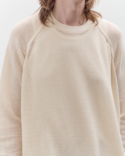 O by Jan-Jan Van Essche Long Sleeve Mesh Tee, Kinari