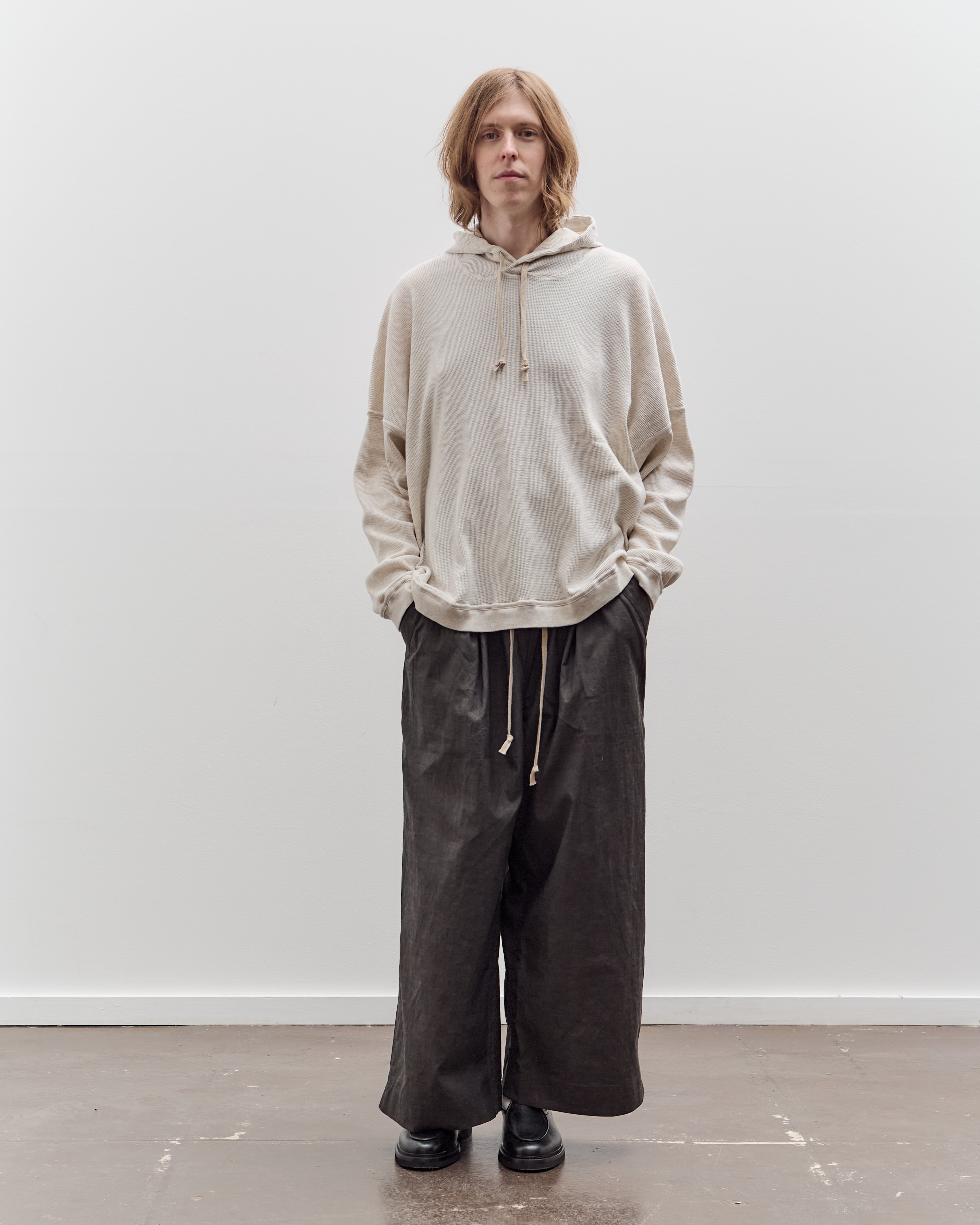 Waffle Hoodie, Oatmeal – Glasswing