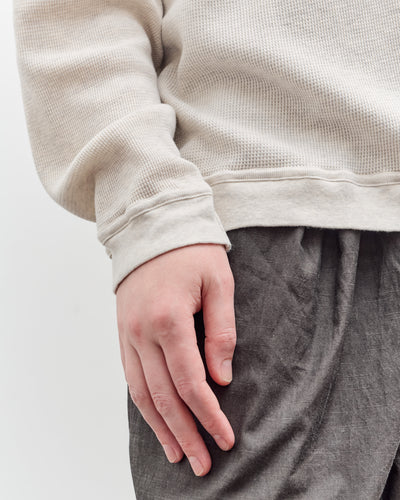 O by Jan-Jan Van Essche Waffle Hoodie, Oatmeal