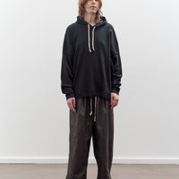 O by Jan-Jan Van Essche Waffle Hoodie, Black