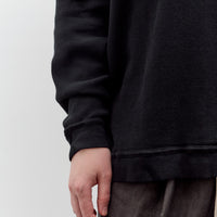 O by Jan-Jan Van Essche Waffle Hoodie, Black