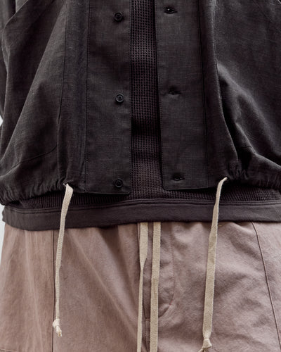 O by Jan-Jan Van Essche Balloon Shirt, Dark Sumi