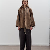 O by Jan-Jan Van Essche Hooded Shirt Jacket, Mud