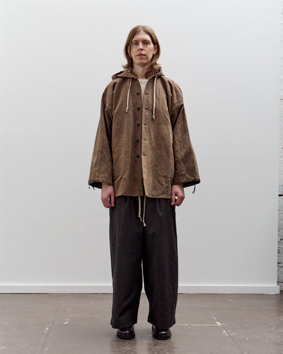 O by Jan-Jan Van Essche Hooded Shirt Jacket, Mud