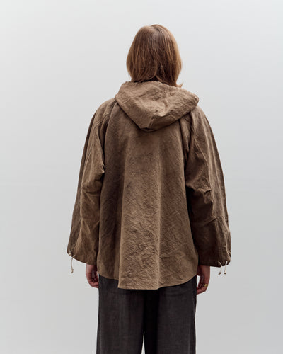 O by Jan-Jan Van Essche Hooded Shirt Jacket, Mud