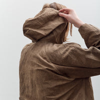 O by Jan-Jan Van Essche Hooded Shirt Jacket, Mud