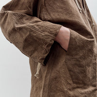 O by Jan-Jan Van Essche Hooded Shirt Jacket, Mud