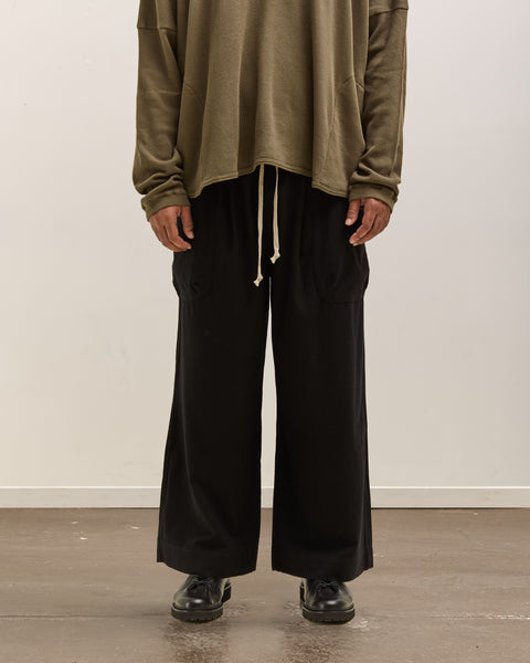O by Jan-Jan Van Essche Wide Easy Pants, Black – Glasswing