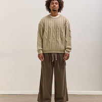 O by Jan-Jan Van Essche Wide Easy Pants, Taupe