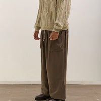 O by Jan-Jan Van Essche Wide Easy Pants, Taupe