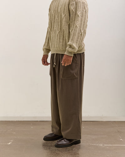 O by Jan-Jan Van Essche Wide Easy Pants, Taupe