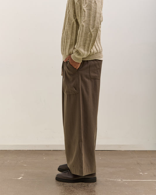 O by Jan-Jan Van Essche Wide Easy Pants, Taupe