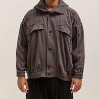 O by Jan-Jan Van Essche Hooded Bomber Jacket, Black