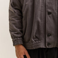 O by Jan-Jan Van Essche Hooded Bomber Jacket, Black