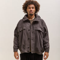 O by Jan-Jan Van Essche Hooded Bomber Jacket, Black