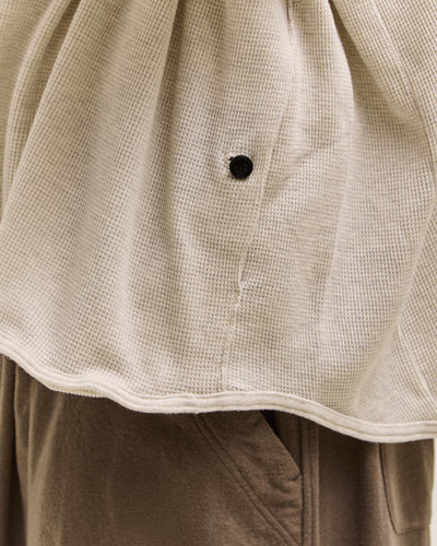 O by Jan-Jan Van Essche Wide Fit Hooded Waffle, Oatmeal