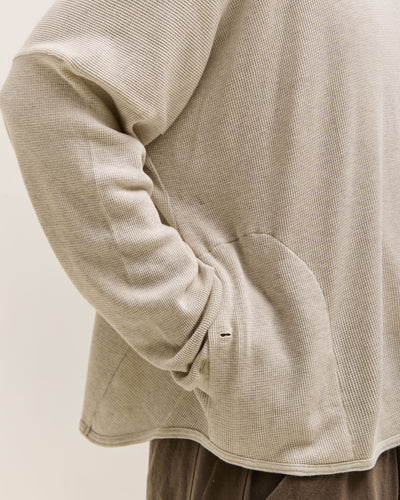 O by Jan-Jan Van Essche Wide Fit Hooded Waffle, Oatmeal