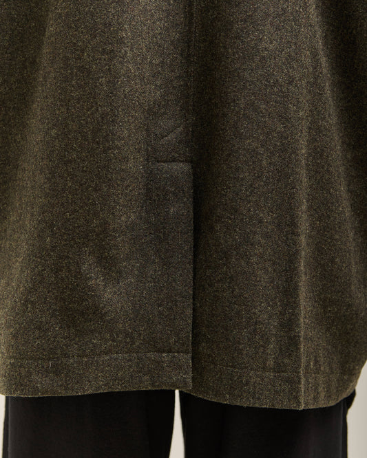 O by Jan-Jan Van Essche Wool Middle Coat, Hunter