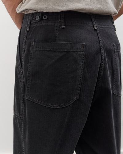 orSlow Summer Fatigue Pants, Black