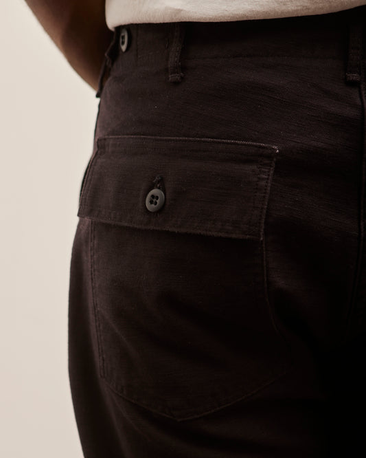 OrSlow US Army Fatigue Pants (Regular Fit), Black