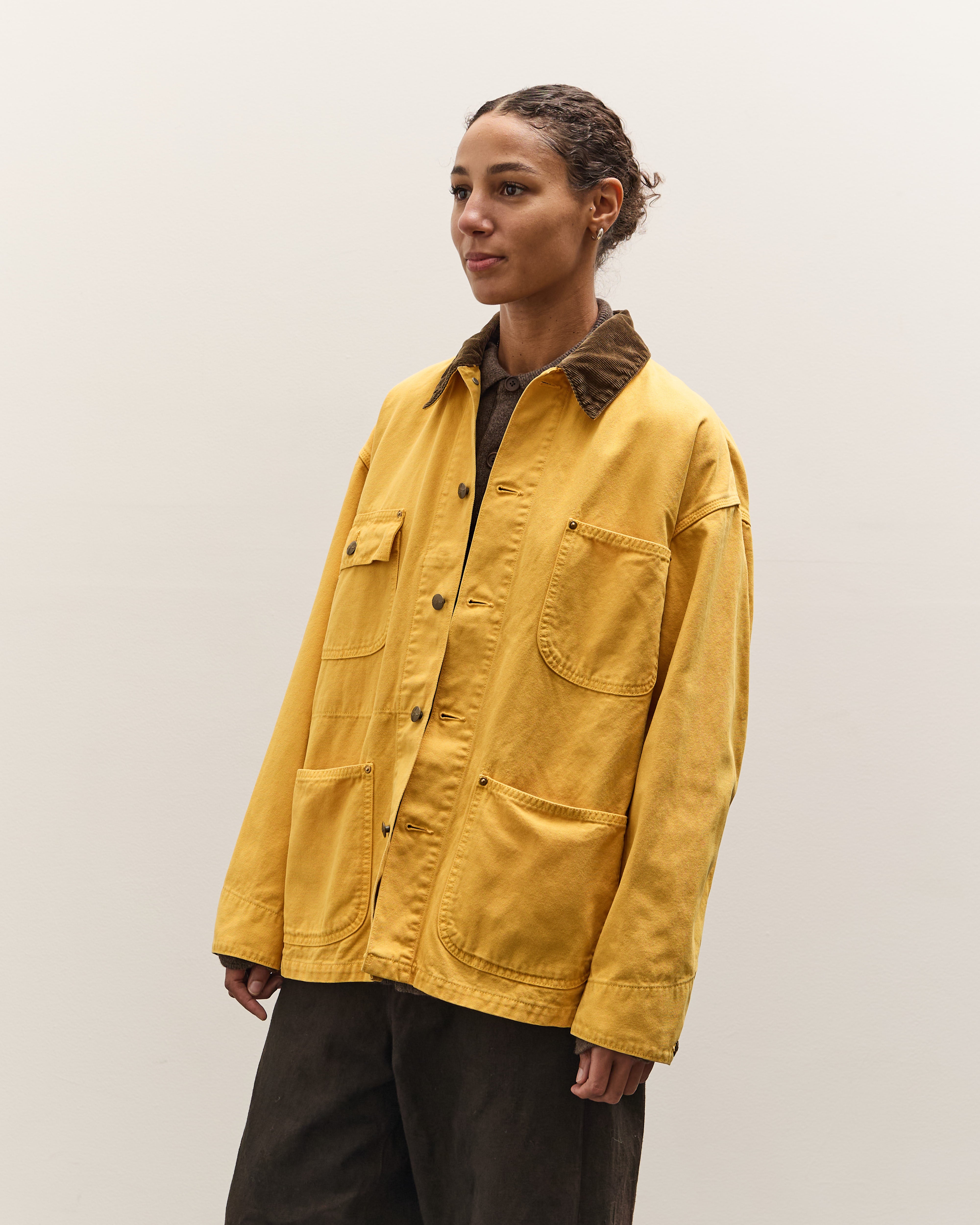 orSlow Relaxed Fit Oxford Coverall, Yellow – Glasswing