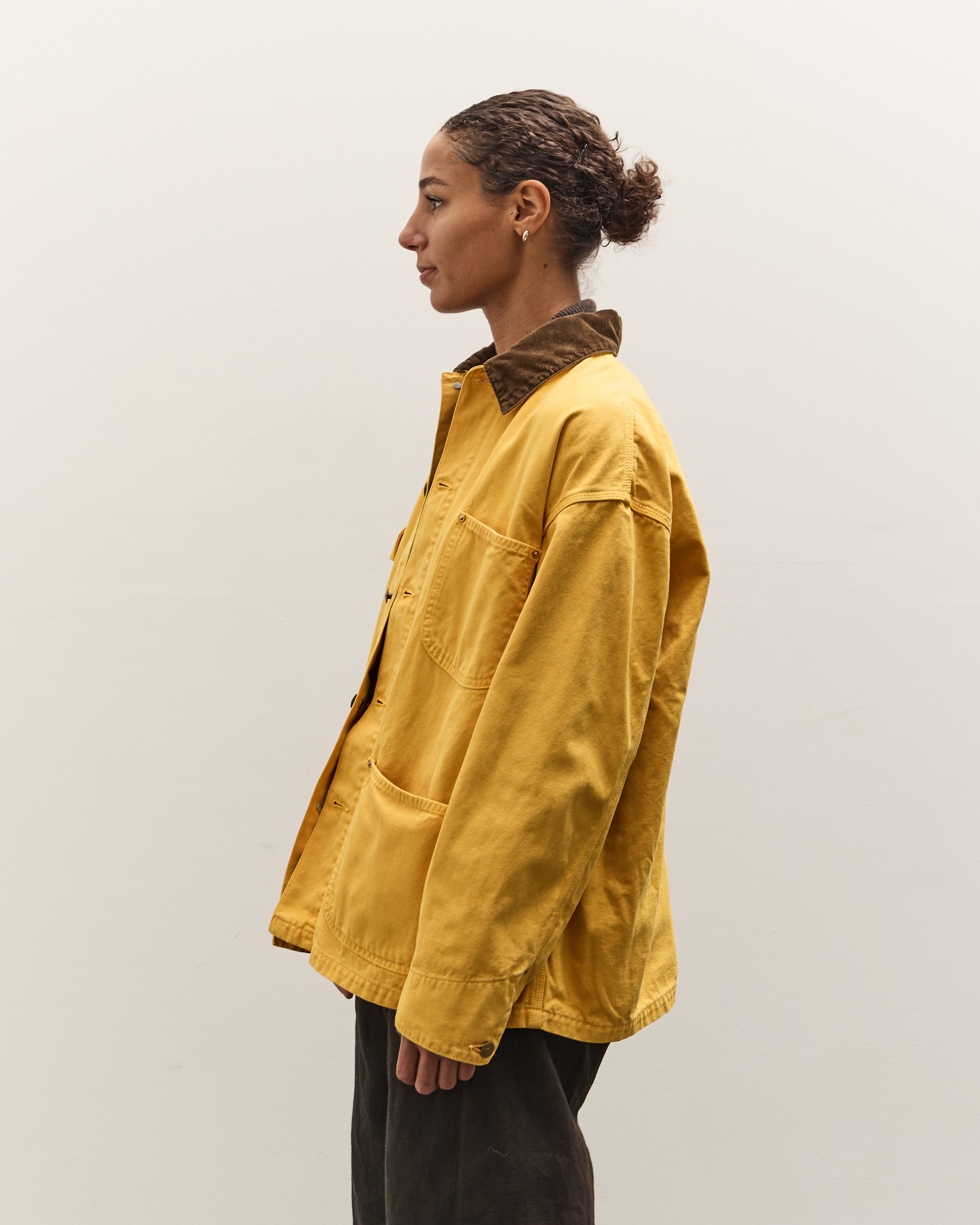orSlow Relaxed Fit Oxford Coverall, Yellow – Glasswing