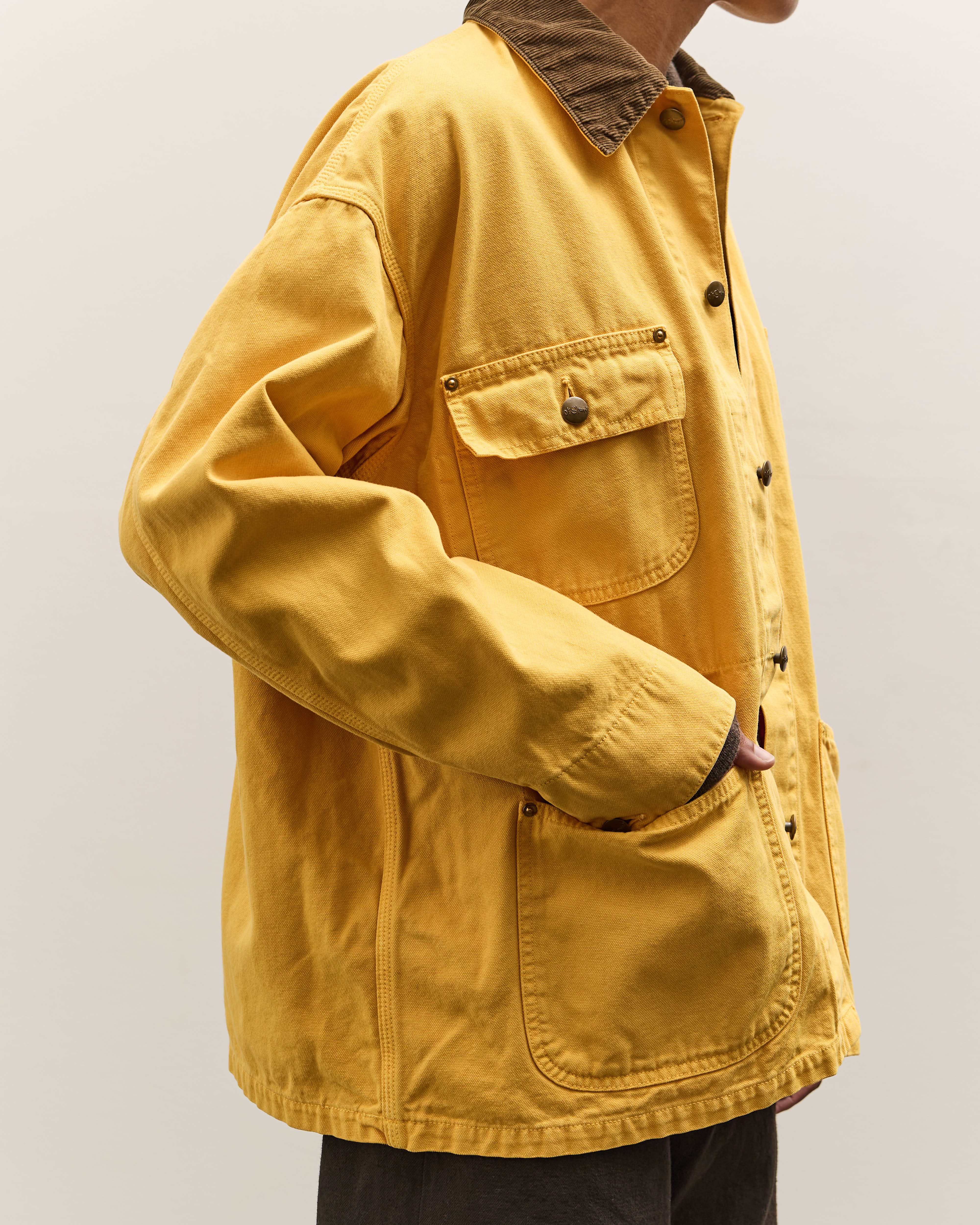 orSlow Relaxed Fit Oxford Coverall, Yellow – Glasswing