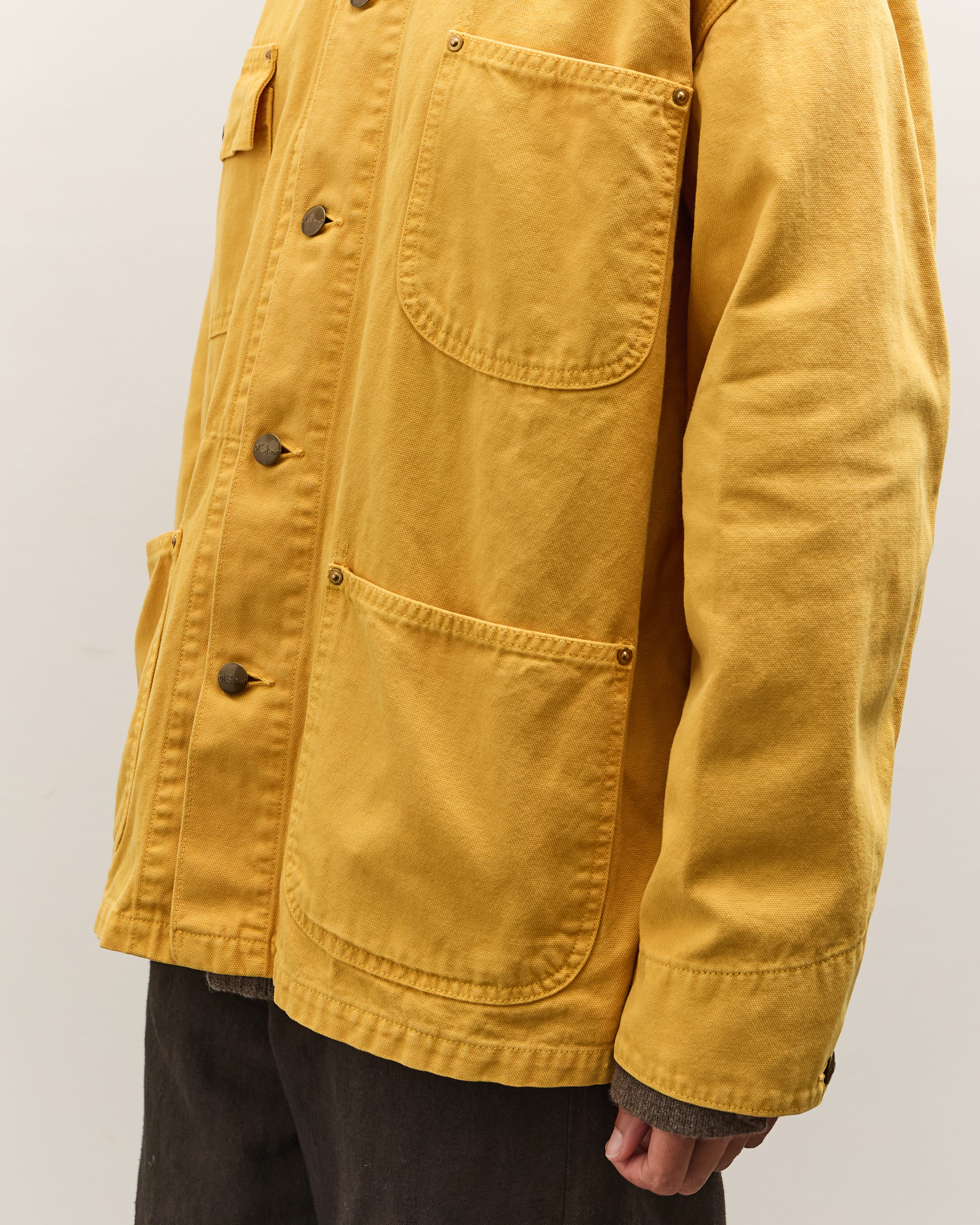 orSlow Relaxed Fit Oxford Coverall, Yellow – Glasswing