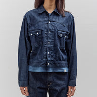 orSlow Short Western Shirt, One Wash