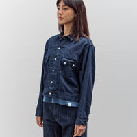 orSlow Short Western Shirt, One Wash