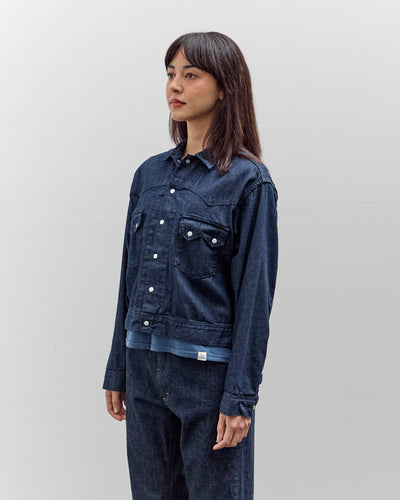 orSlow Short Western Shirt, One Wash