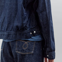 orSlow Short Western Shirt, One Wash