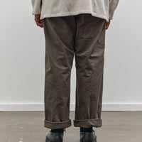 orSlow Wide Fit French Work Pant, Coffee Brown