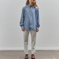 Postalco Free Arm Shirt Straight Fit, Light Chambray