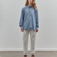 Postalco Free Arm Shirt Straight Fit, Light Chambray