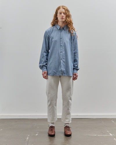 Postalco Free Arm Shirt Straight Fit, Light Chambray