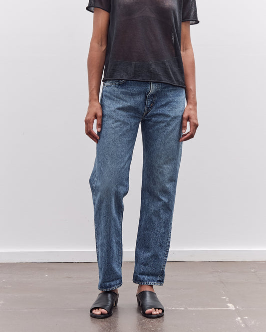 orSlow 105W 60's Selvedge Denim Jeans Zipper Fly, 2 Year Wash