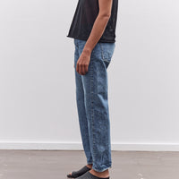 orSlow 105W 60's Selvedge Denim Jeans Zipper Fly, 2 Year Wash