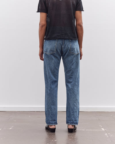 orSlow 105W 60's Selvedge Denim Jeans Zipper Fly, 2 Year Wash