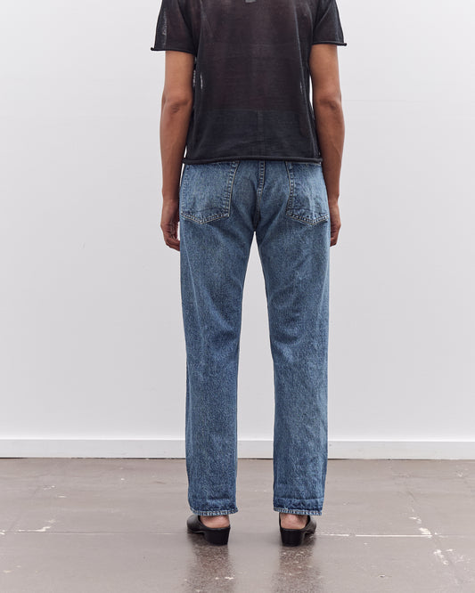 orSlow 105W 60's Selvedge Denim Jeans Zipper Fly, 2 Year Wash
