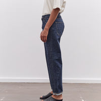 orSlow 105W 60's Selvedge Denim Jeans Zipper Fly, One Wash