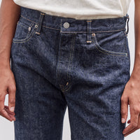 orSlow 105W 60's Selvedge Denim Jeans Zipper Fly, One Wash