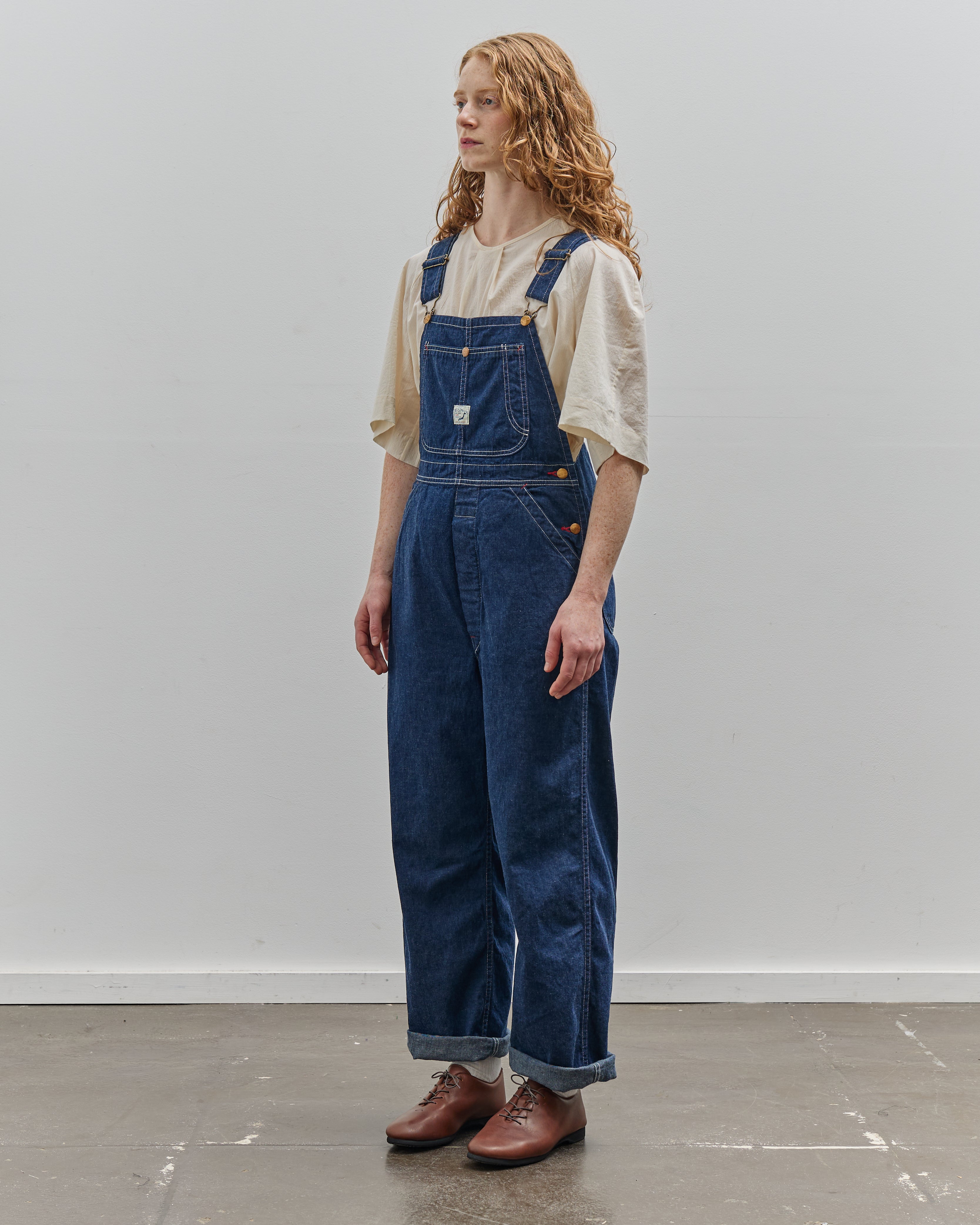 orSlow Denim Overall, One Wash – Glasswing