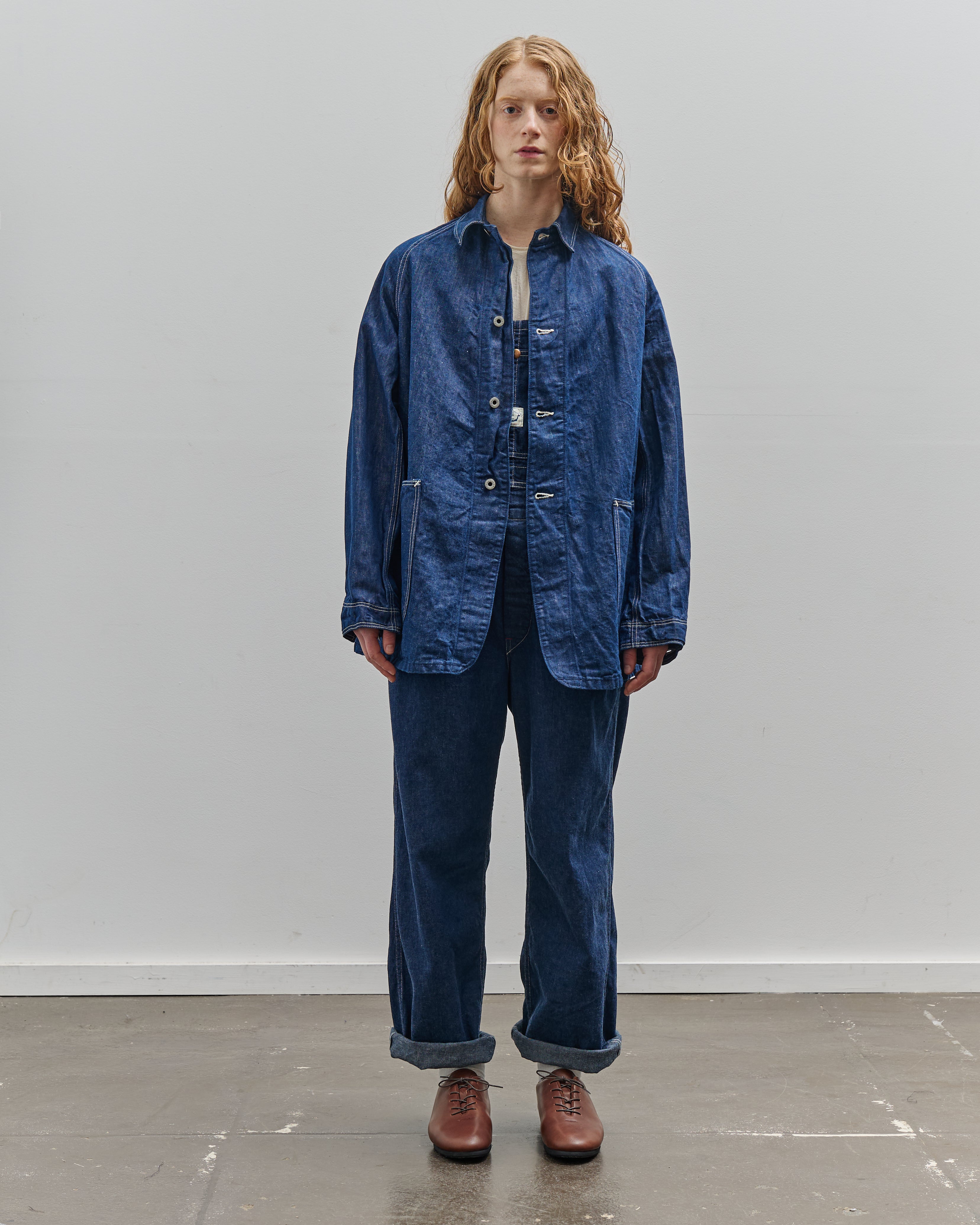 orslow / DENIM OVERALL　…デニムオーバーオール orSlow Denim Overall, One Wash – Glasswing
