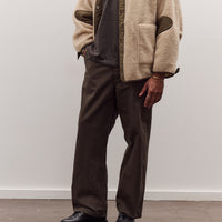 orSlow Wide Fit French Work Pant, Coffee Brown