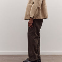 orSlow Wide Fit French Work Pant, Coffee Brown